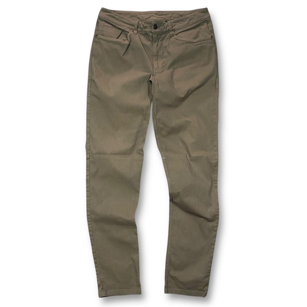 EUC Lululemon ABC Pant Slim Fit Khaki Trousers Men's 30x32